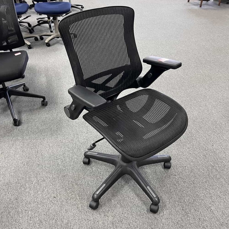 Bayside Furnishings Metrex IV Black All Mesh Task Chair Office Furniture Liquidations
