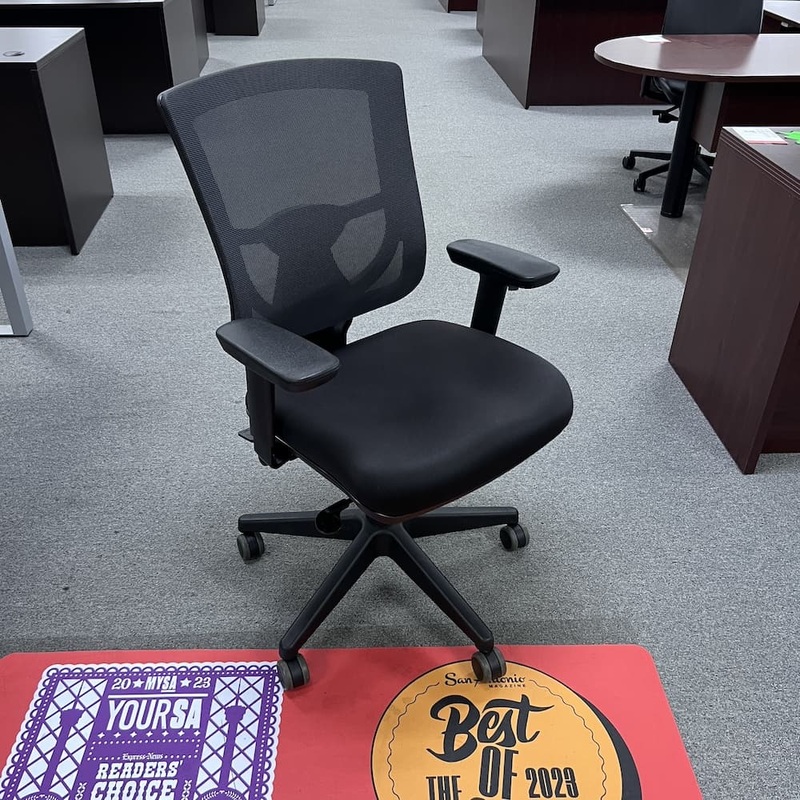 Black Mesh Mid Back Task Chair Office Furniture Liquidations