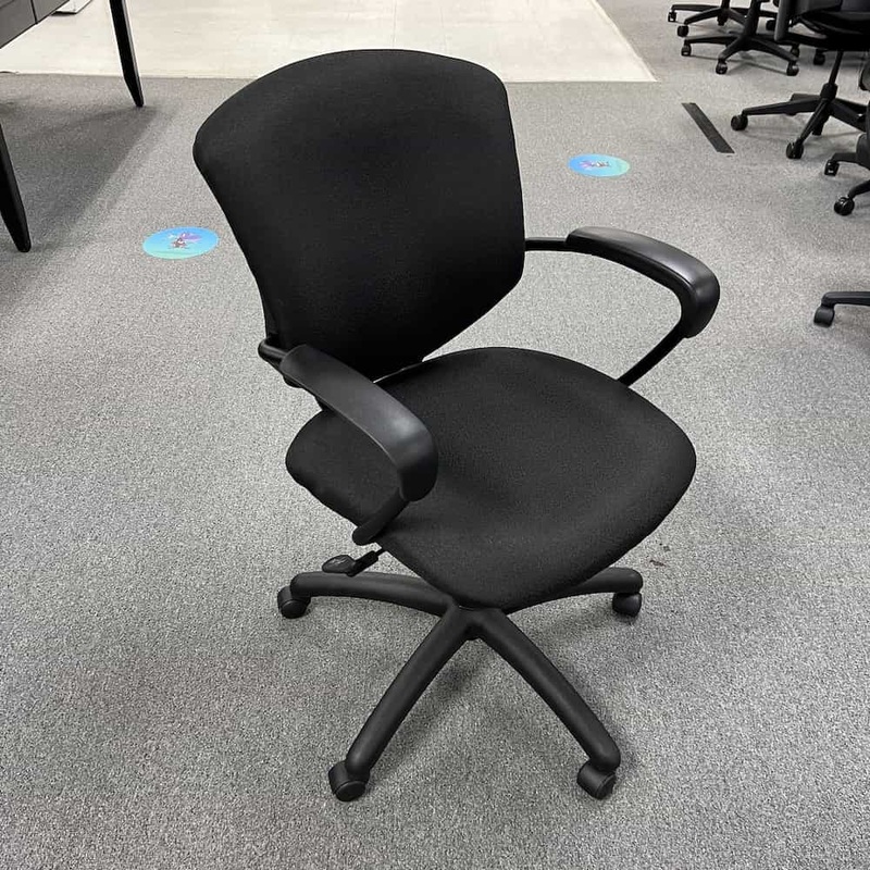 Global Supra Black Medium Back Tilter Office Chair Office Furniture Liquidations