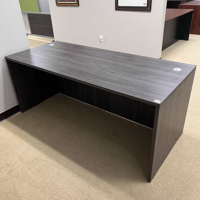 71″ x 30″ Coastal Grey Desk Shell Office Furniture Liquidations