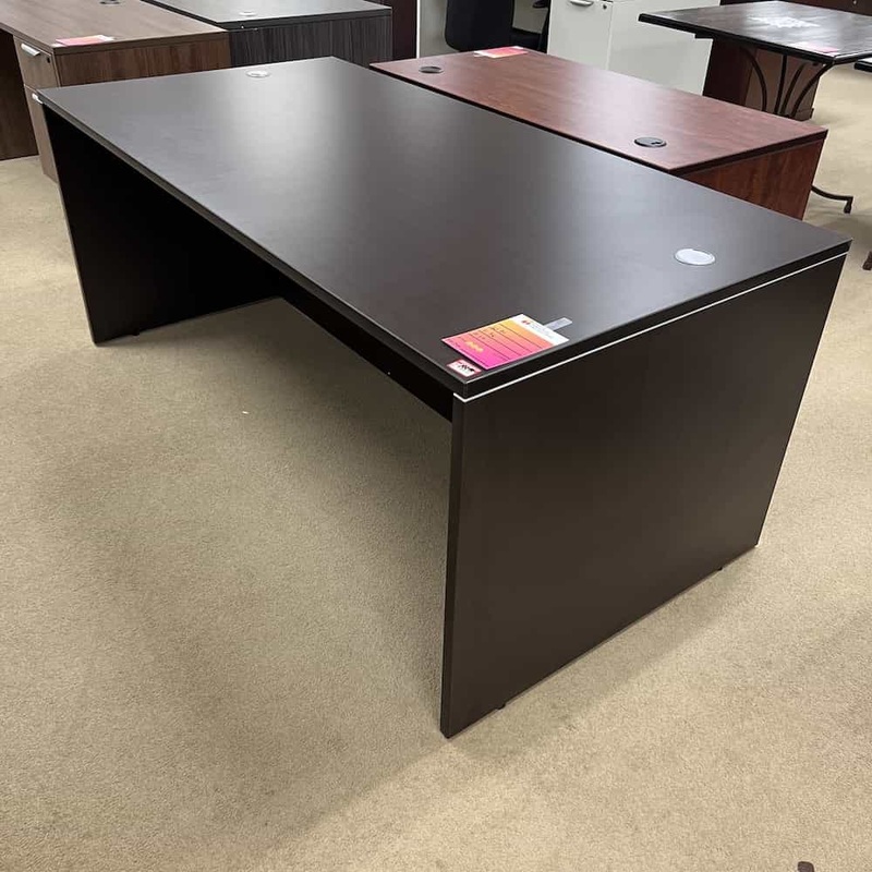71″ x 30″ Espresso Desk Shell Office Furniture Liquidations
