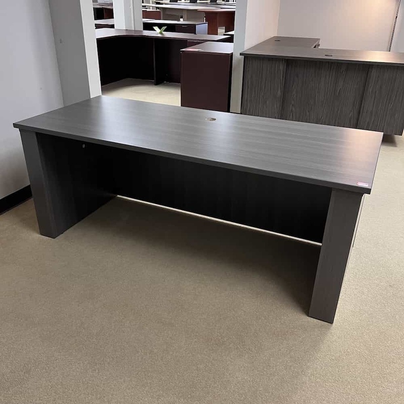 71″ x 30″ Grey Laminate Desk Shell – Box Sides Office Furniture Liquidations