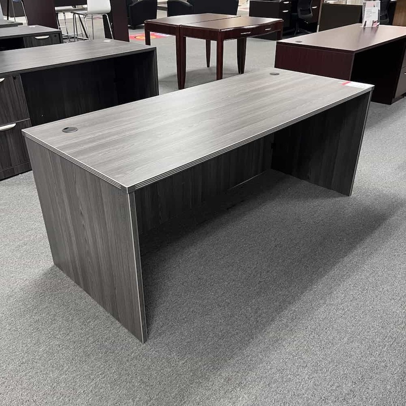 71″ x 30″ Samoa Grey Desk Shell Office Furniture Liquidations