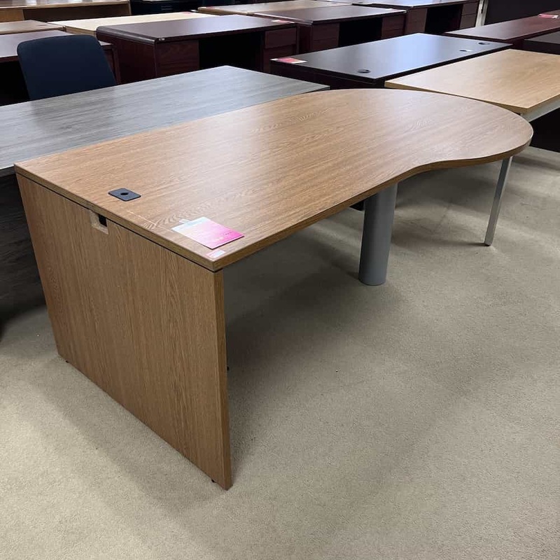 72″ HON Honey Bullet Desk Table Office Furniture Liquidations