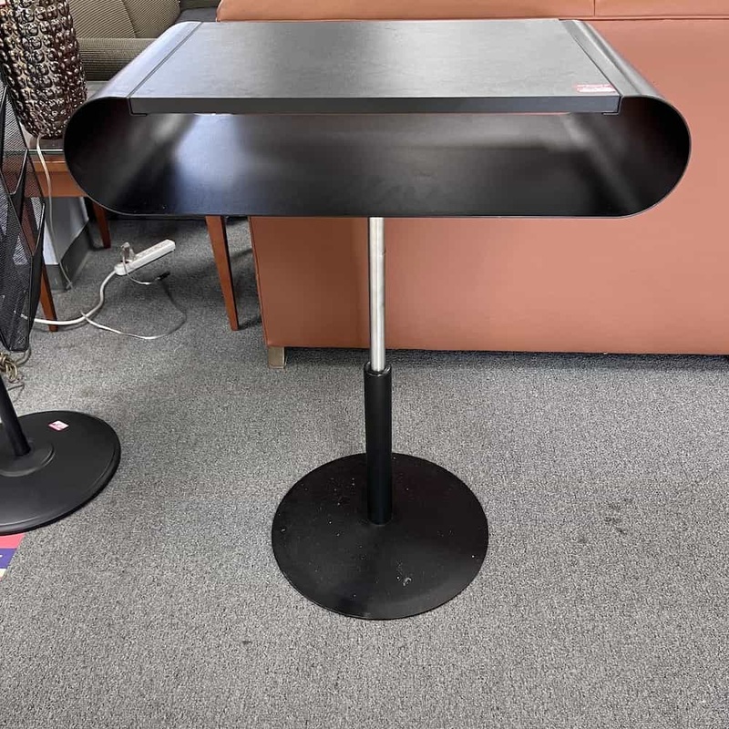 39″ Black Height Adjustable Desk Podium Office Furniture Liquidations
