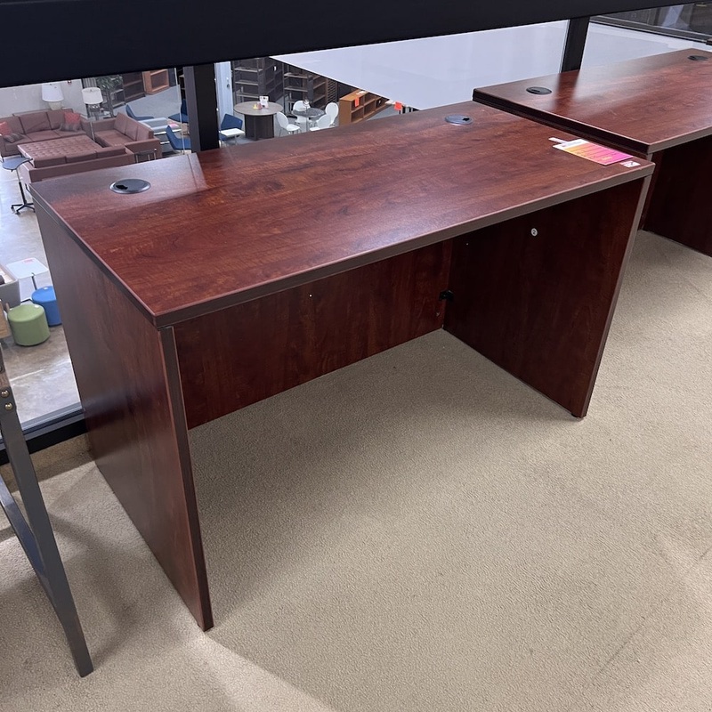 48″ x 24″ Cherry Desk Shell Office Furniture Liquidations