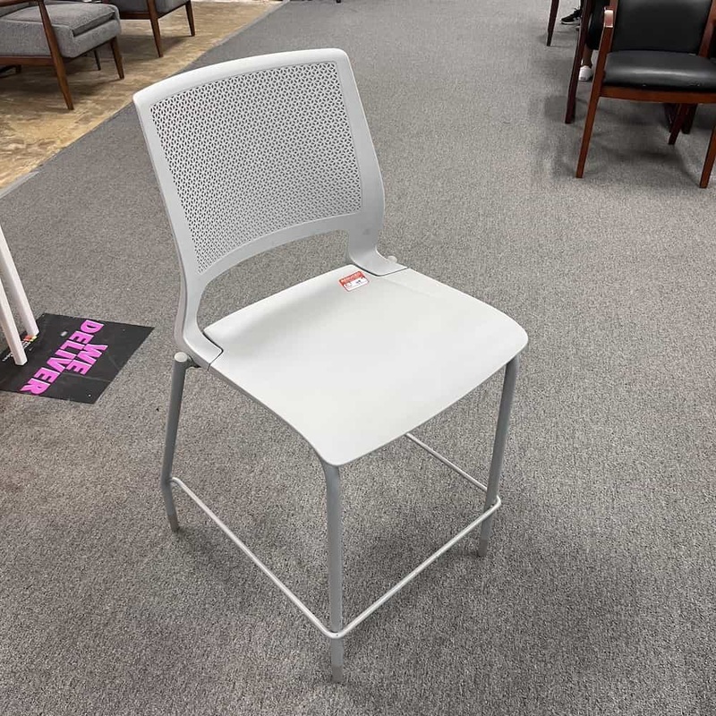 SitOnIt Lumin Grey Stacking Stool Office Furniture Liquidations