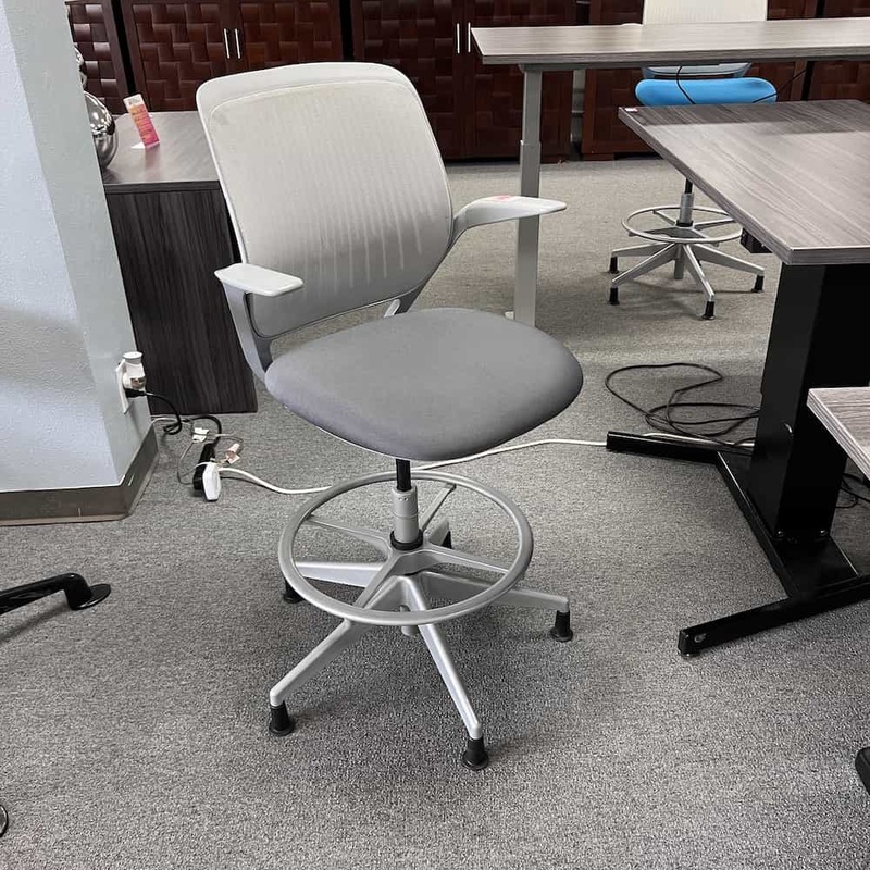 Steelcase Cobi Grey Office Stool Office Furniture Liquidations