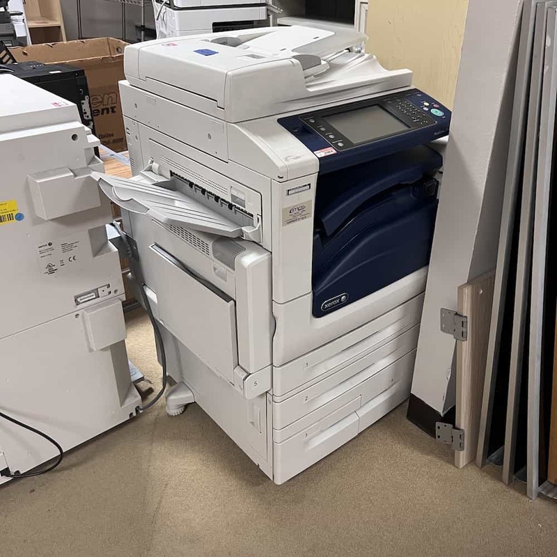 Xerox WorkCentre 7545 A3 Color Laser Printer 11X17 W/ Booklet Finisher Office Furniture Liquidations