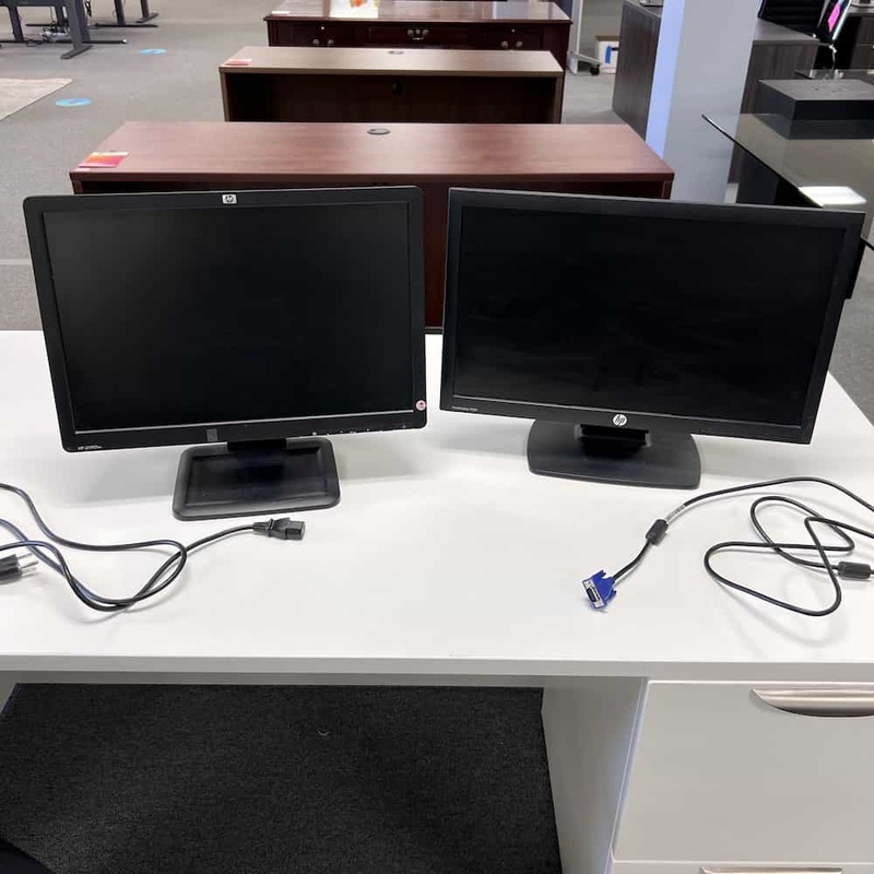Misc. – HP 19″ – 20″ Black LCD Computer Monitor Office Furniture Liquidations