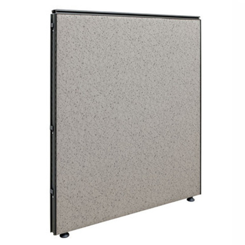 New – 42″ x 36″ Office Source Corporate Grey Office Panel Divider – Solid Fabric Office Furniture Liquidations