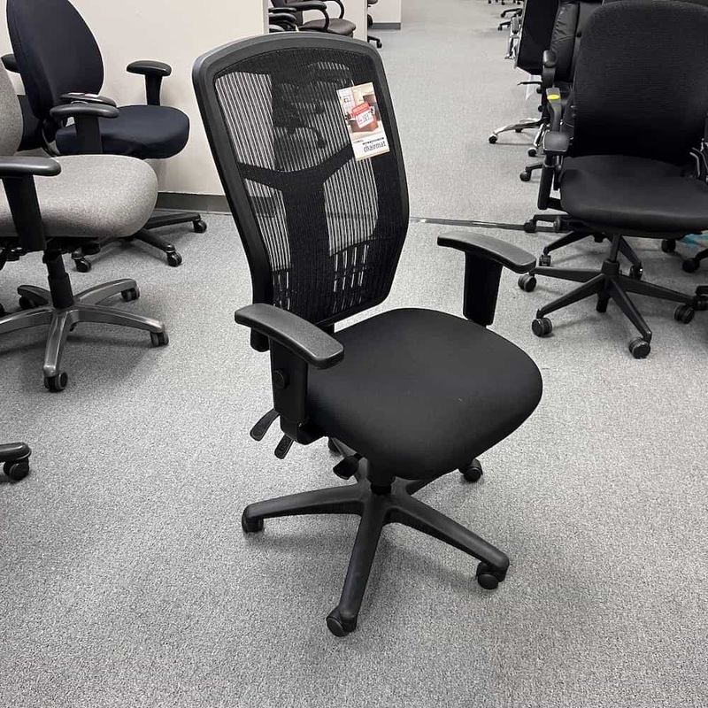 New – Black Y Mesh Back Office Chair Office Furniture Liquidations