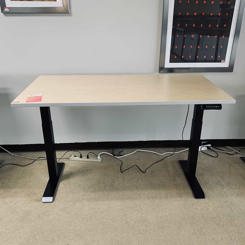 Programable Adjustable Electric Desk 60″ x 30″ – Various Colors – New Office Furniture Liquidations