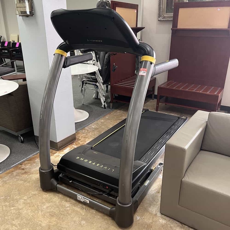 Black and Yellow Livestrong LS10.0T Treadmill Office Furniture Liquidations