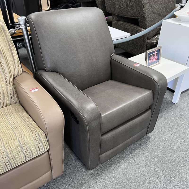Brown Commercial Grade Arm Chair Recliner Office Furniture Liquidations