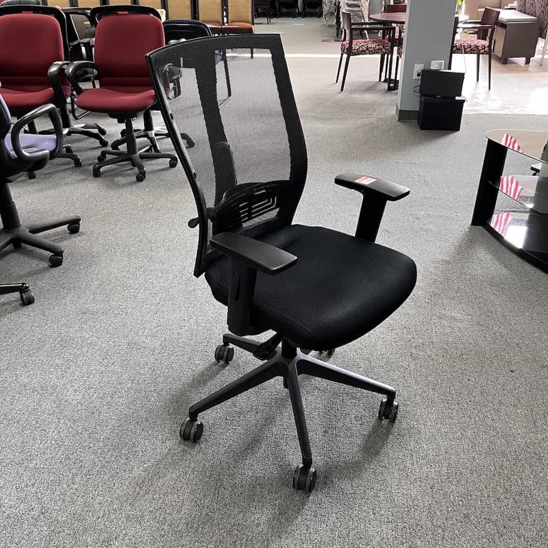 Ergonomic Black Mesh Back Task Chair Office Furniture Liquidations