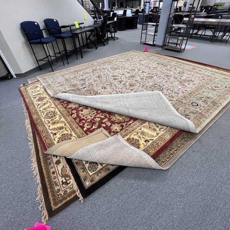 FEB 3 Photos Updated – Traditional New Zealand Hand Tufted Wool Rugs Office Furniture Liquidations