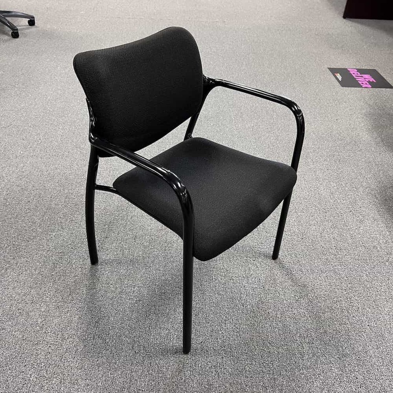 Herman Miller Aside Black Stacking Chair Office Furniture Liquidations
