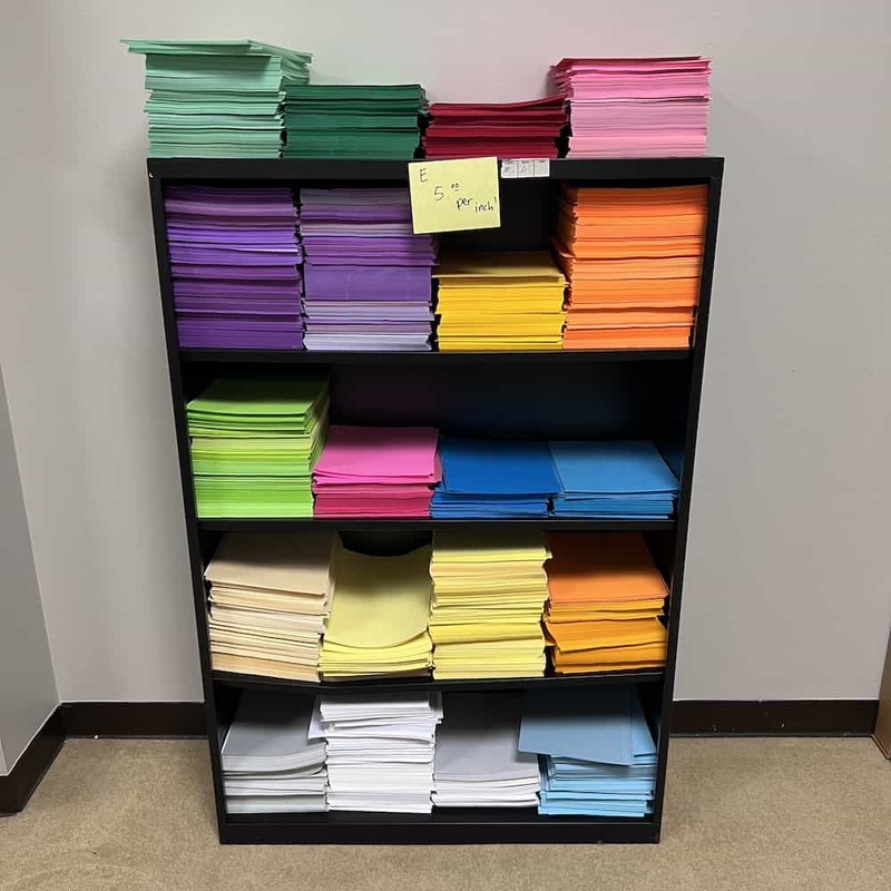 8.5″ x 11″ Colorful Printer Paper – Sold by the Stacked Inch Office Furniture Liquidations