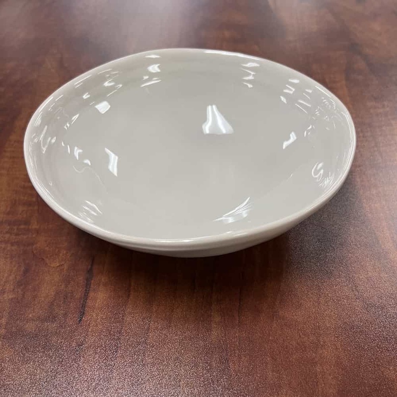 8″ Taupe Ceramic Bowl Office Furniture Liquidations
