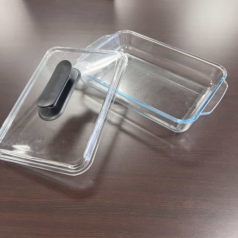 9 x 13 Glass Baking Dish with Lid Office Furniture Liquidations