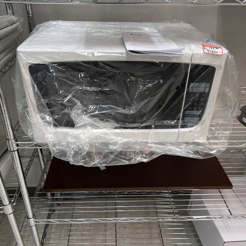 Amana 1000 Watt White Countertop Microwave Office Furniture Liquidations