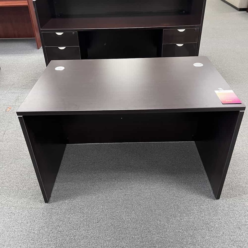 47″ Espresso Desk Shell Office Furniture Liquidations