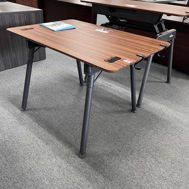 48″ VariDesk Darkwood Height Adjustable Standing ProDesk 48 Office Furniture Liquidations