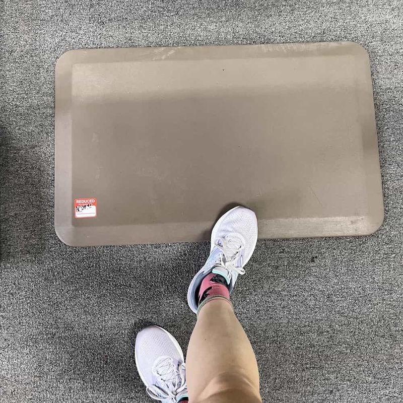 32″ x 20″ Light Brown Anti-Fatigue Floor Mat for Standing Desks Office Furniture Liquidations