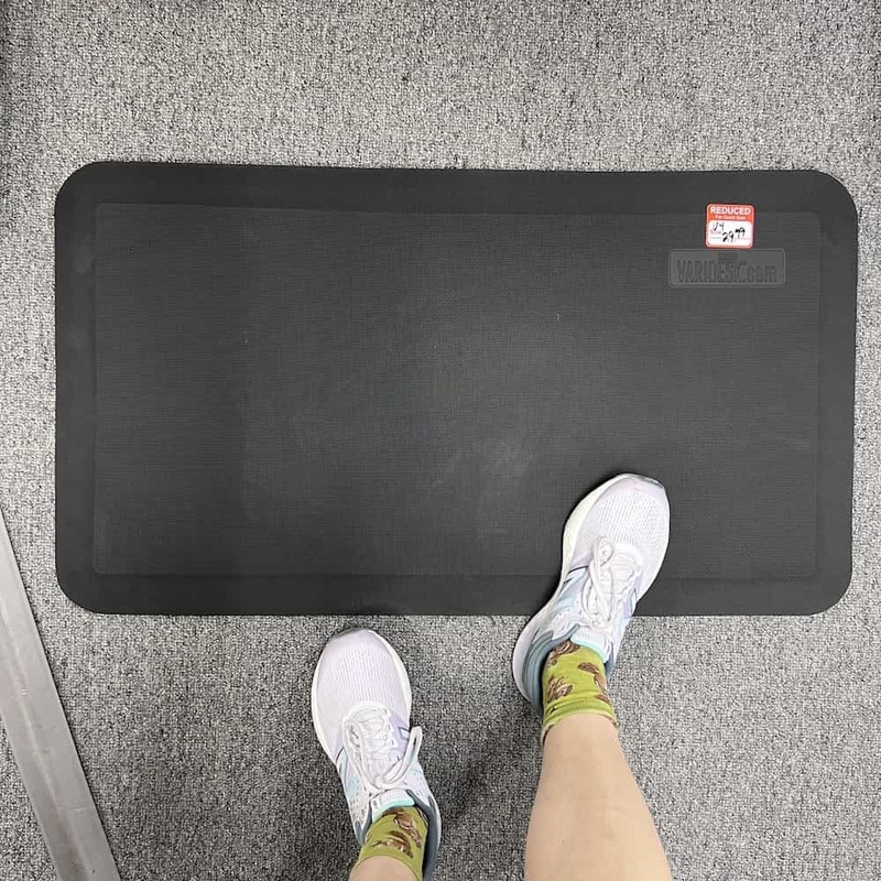 35″ x 19″ VariDesk TheMat 35 Anti-Fatigue Floor Mat for Standing Desks Office Furniture Liquidations
