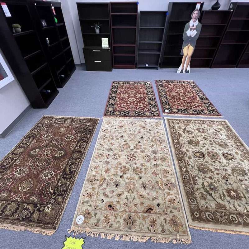 4 ft x 6 ft Various Traditional Hand Tufted Wool Rugs Office Furniture Liquidations