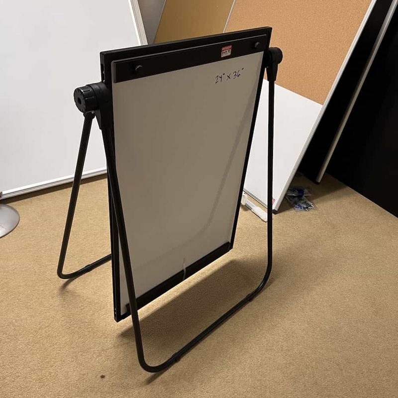 24″ x 36″ Black Small Dry Erase Easel Folding Presentation Board Office Furniture Liquidations