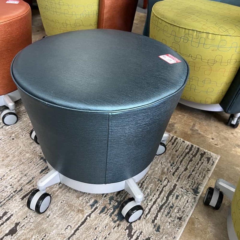 Haworth Hello MINI Mobile Lounge Rolling Ottoman Office Furniture Liquidations