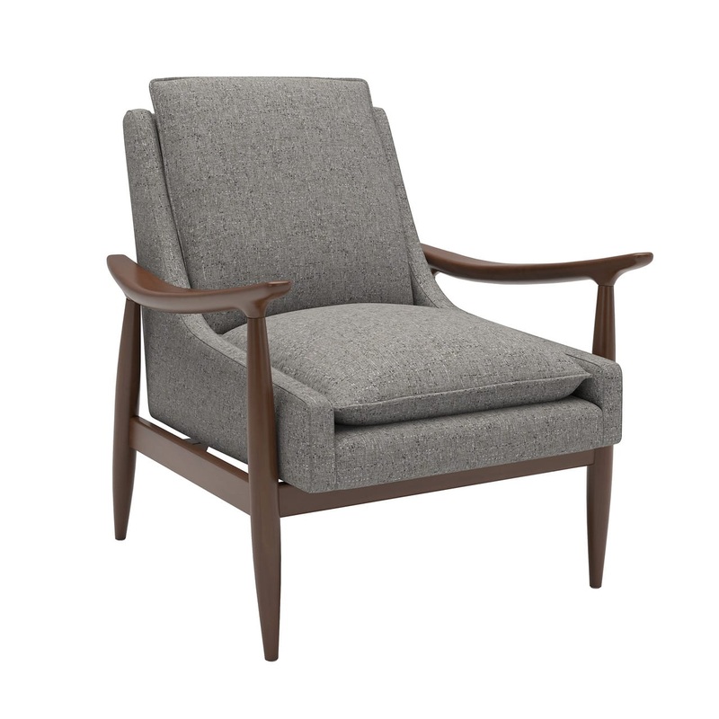 New – Royale Collection Lounge Chair – Charcoal Office Furniture Liquidations