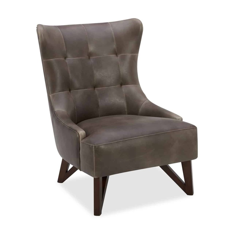 New – Vesper Collection Wingback Lounge Chair – Toffee Office Furniture Liquidations