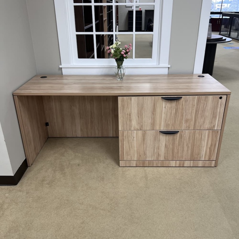 New – 71″ x 24″ 2 Drawer Lateral Credenza Desk , Various Colors Office Furniture Liquidations