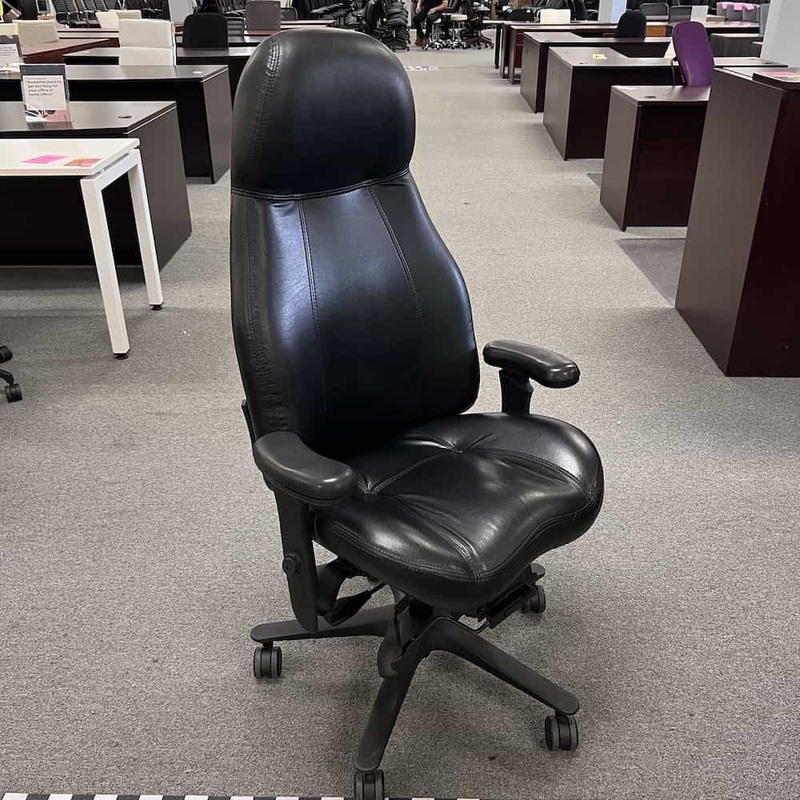 Life Form Black Brisa High Back Executive Chair Office Furniture Liquidations