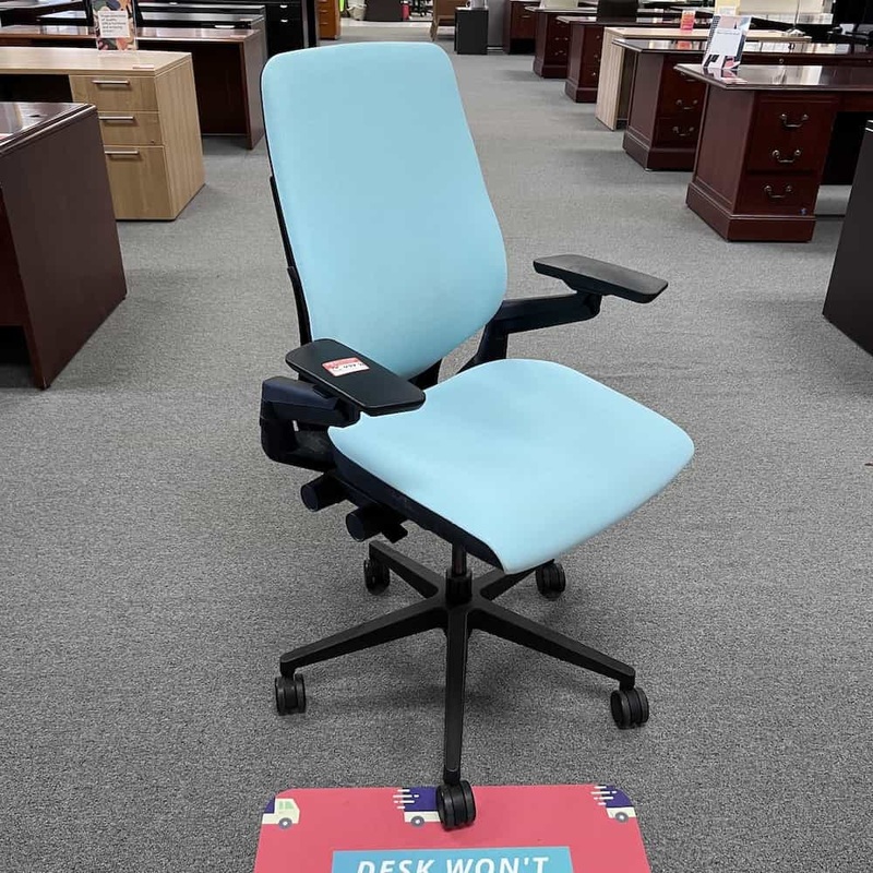Maya Blue Steelcase Gesture Office Chair Office Furniture Liquidations