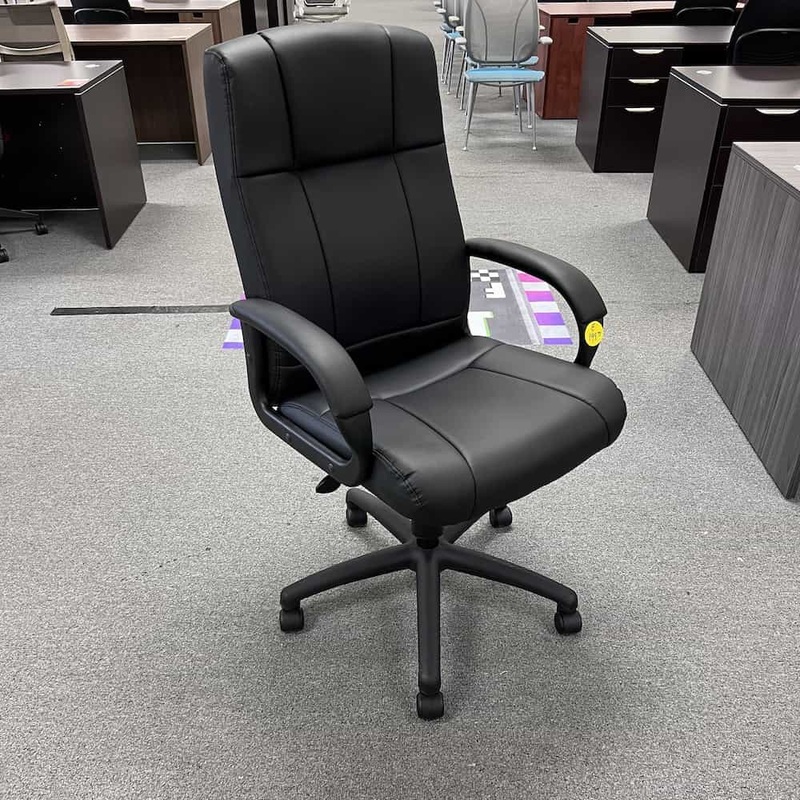 New – Black “Director” Executive Conference Chair Office Furniture Liquidations
