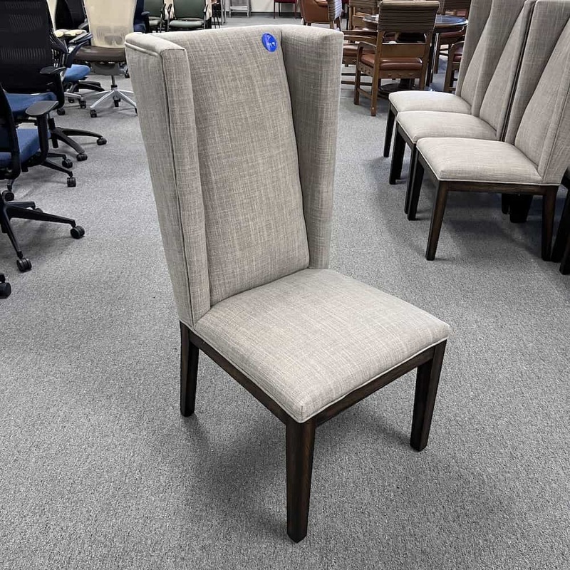 Grey and Espresso “Wedge Salad” Parsons Kitchen & Dining Chair Office Furniture Liquidations
