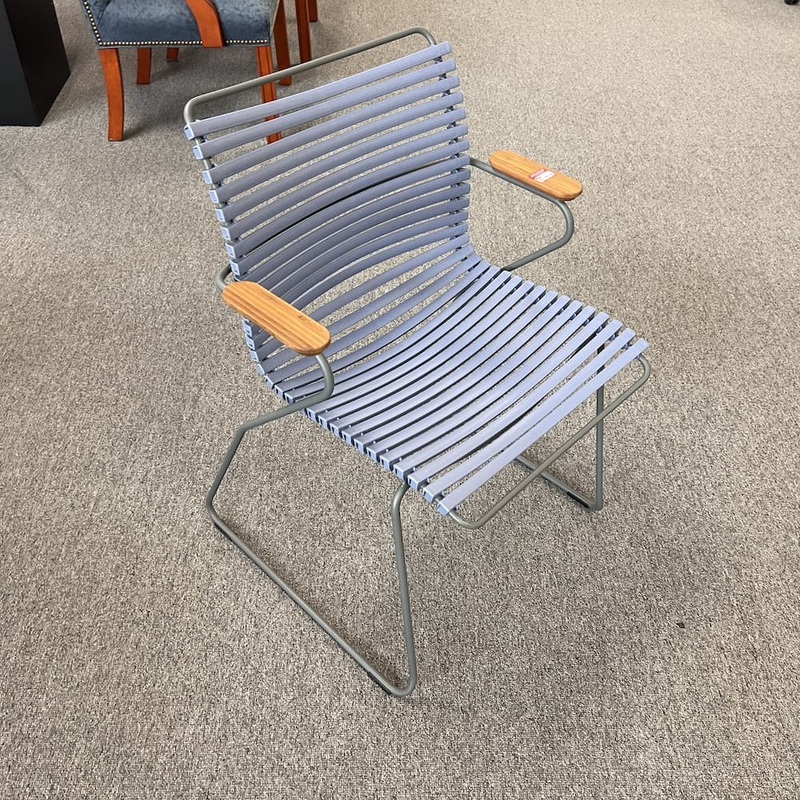 Houe Click Periwinkle Blue Indoor Outdoor Patio Chair Office Furniture Liquidations