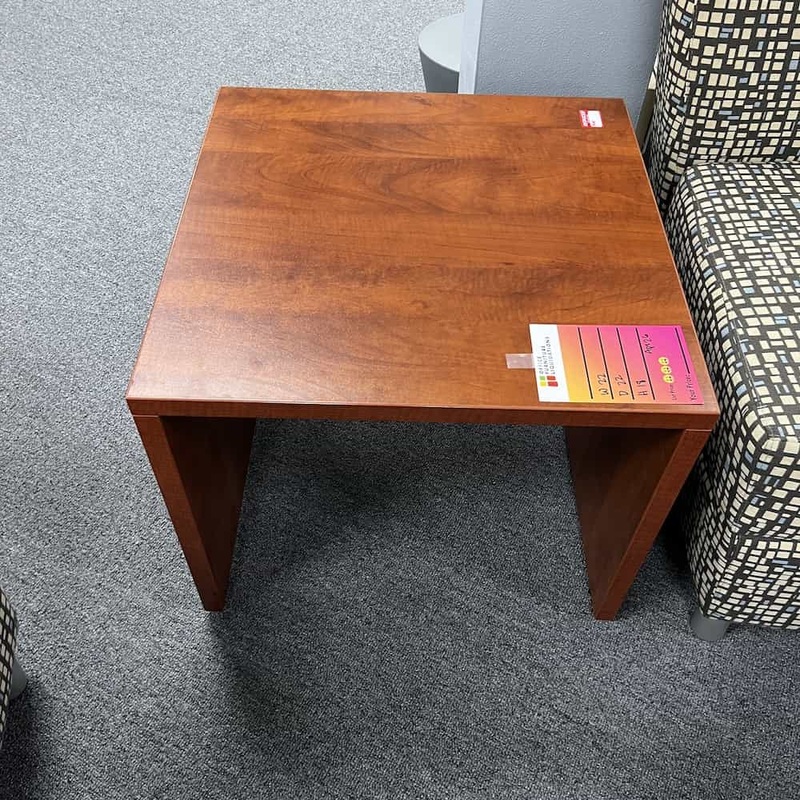 22″ Wide Cherry Coffee Side Table Office Furniture Liquidations