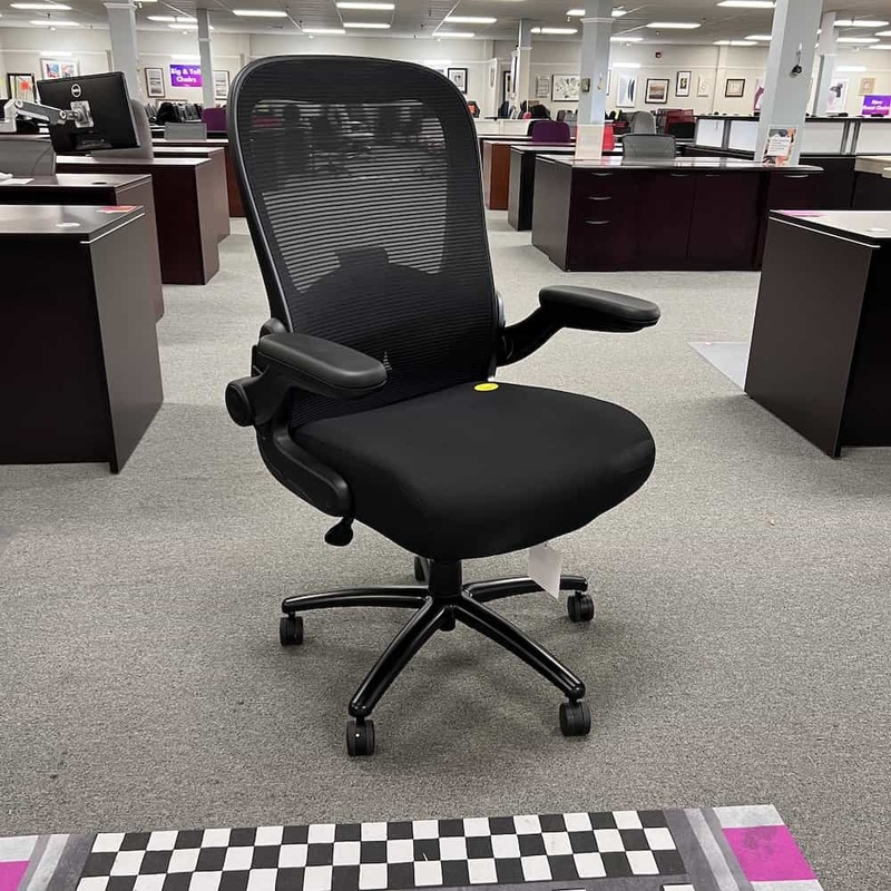 New – “Zeus” Black Big and Tall Mesh Back Office Chair Office Furniture Liquidations