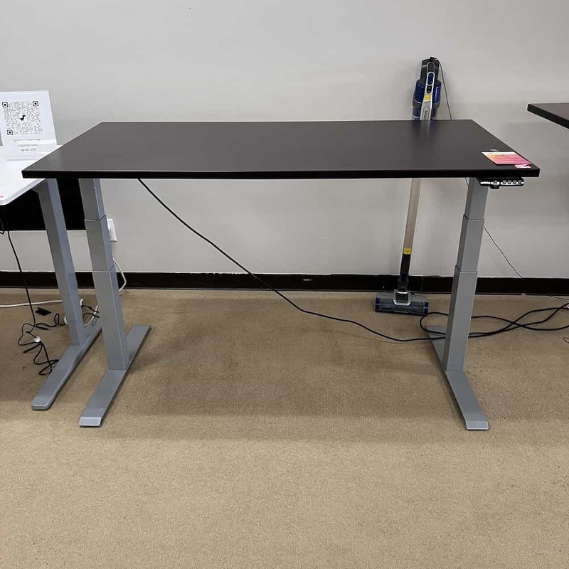60″ x 30″ Espresso Height Adjustable Programmable Electric Standing Desk Office Furniture Liquidations