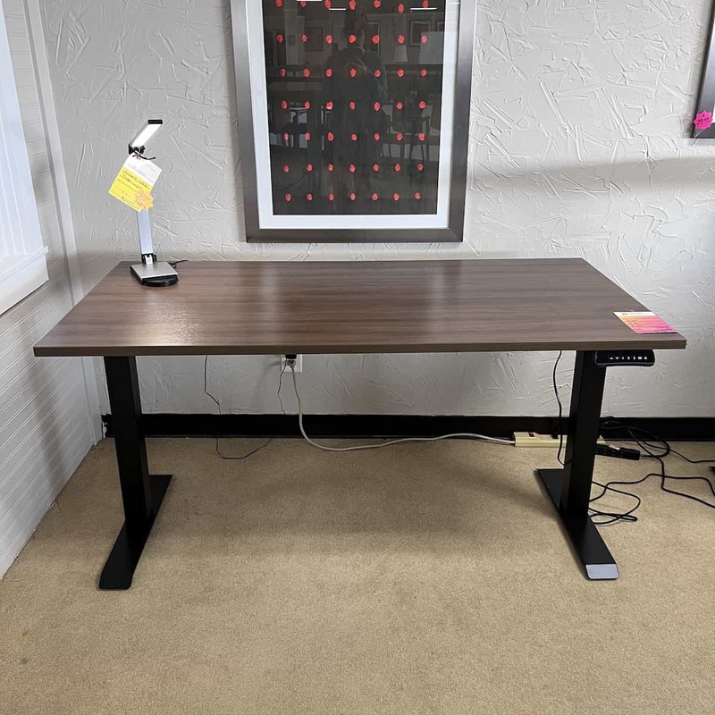 New – 60″, 66″, or 71″ W Programable Adjustable Electric Standing Desk – Various Colors Office Furniture Liquidations