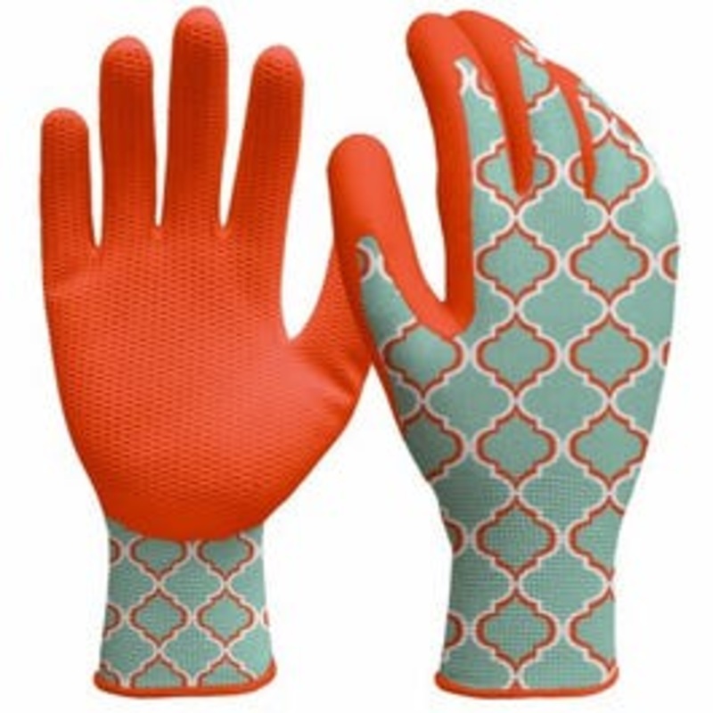 Garden Gloves, Honeycomb Latex Dip, Women’s Large