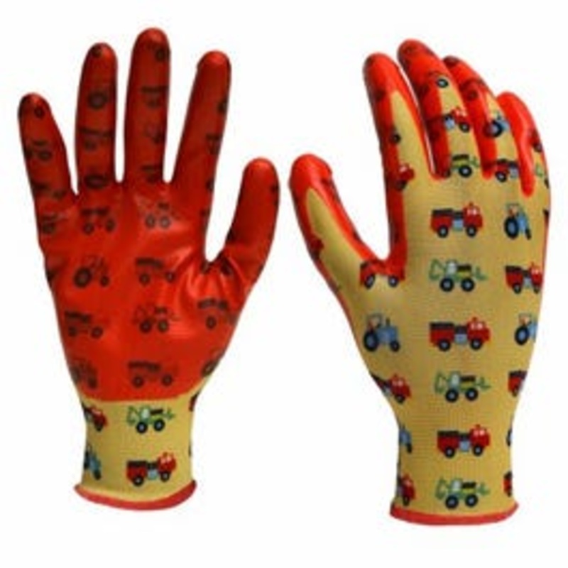 Garden Gloves, Nitrile-Dipped, Youth Boy’s
