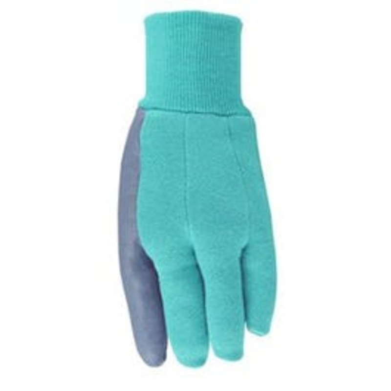 Jersey ‘N More Garden Gloves, Latex-Coated Palm,