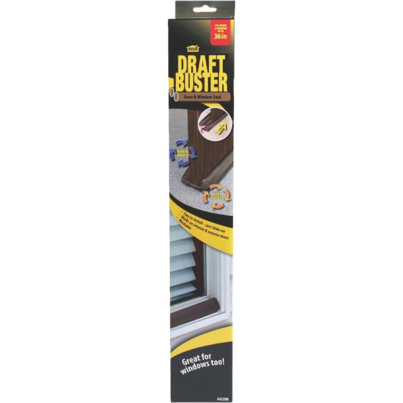 M-D 36″ Brown Draft Stop Cloth Seal