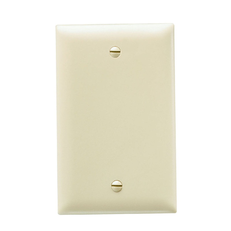 Legrand Pass & Seymour TradeMaster 1-Gang Nylon Wall Plate Blank Box Mounted
